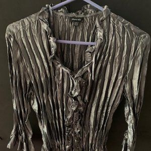 Metallic blouse